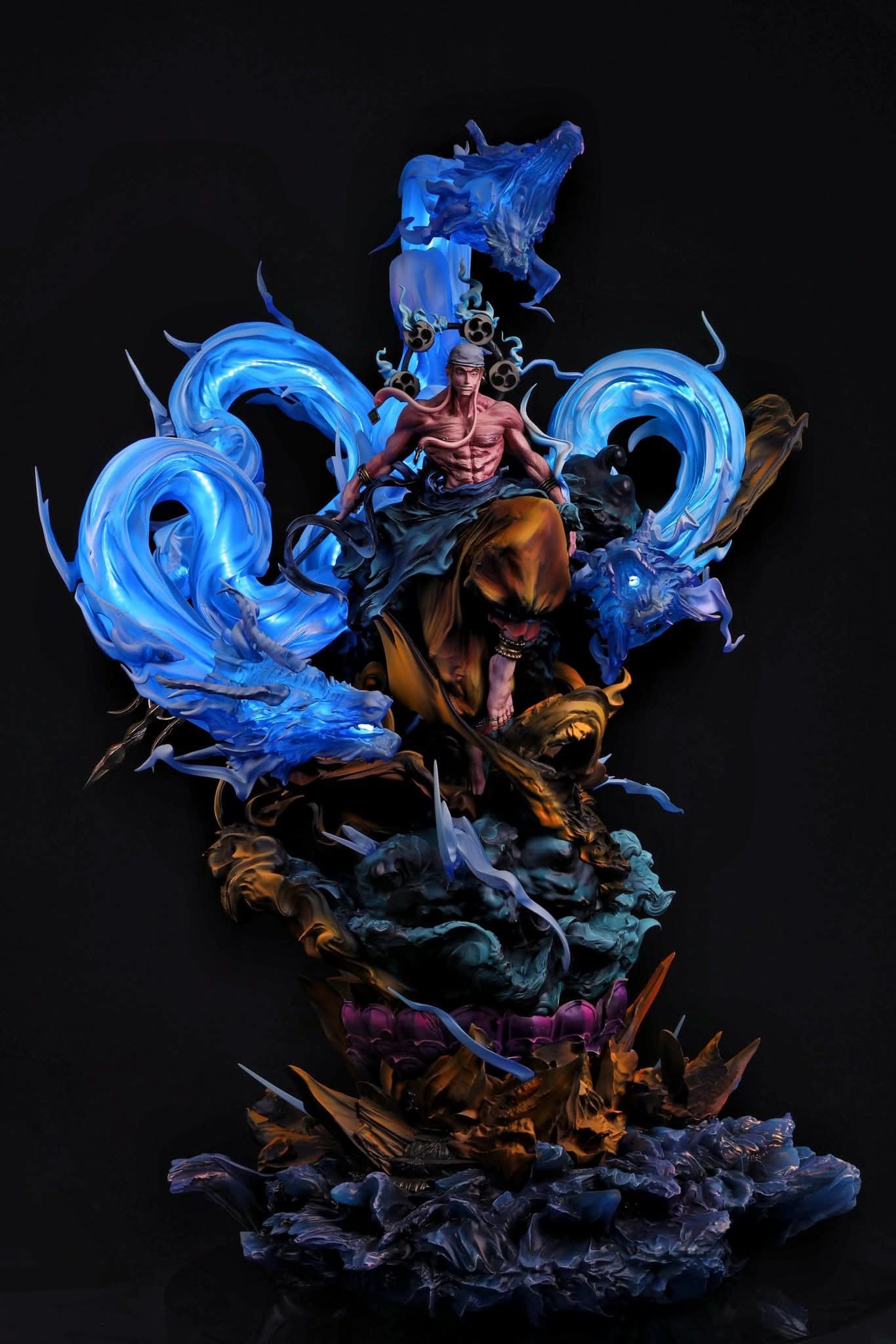 Enel resin statue iron curtain studio anime figure