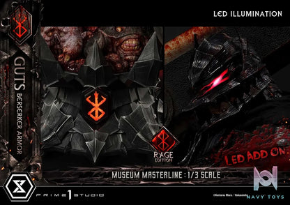 Prime 1 Studio – Museum Masterline Berserk Guts, Berserker Armor Rage Edition MMBR-03 MMBR-03DX MMBR-03DXS (Licensed)