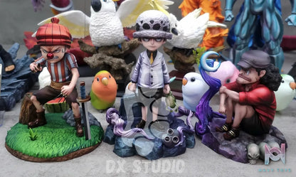 DX Studio – One Piece Childhood Buggy & Law & Blackbeard