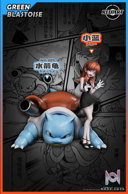 Red Art Studio – Special Edition Green X Blastoise Pokémon