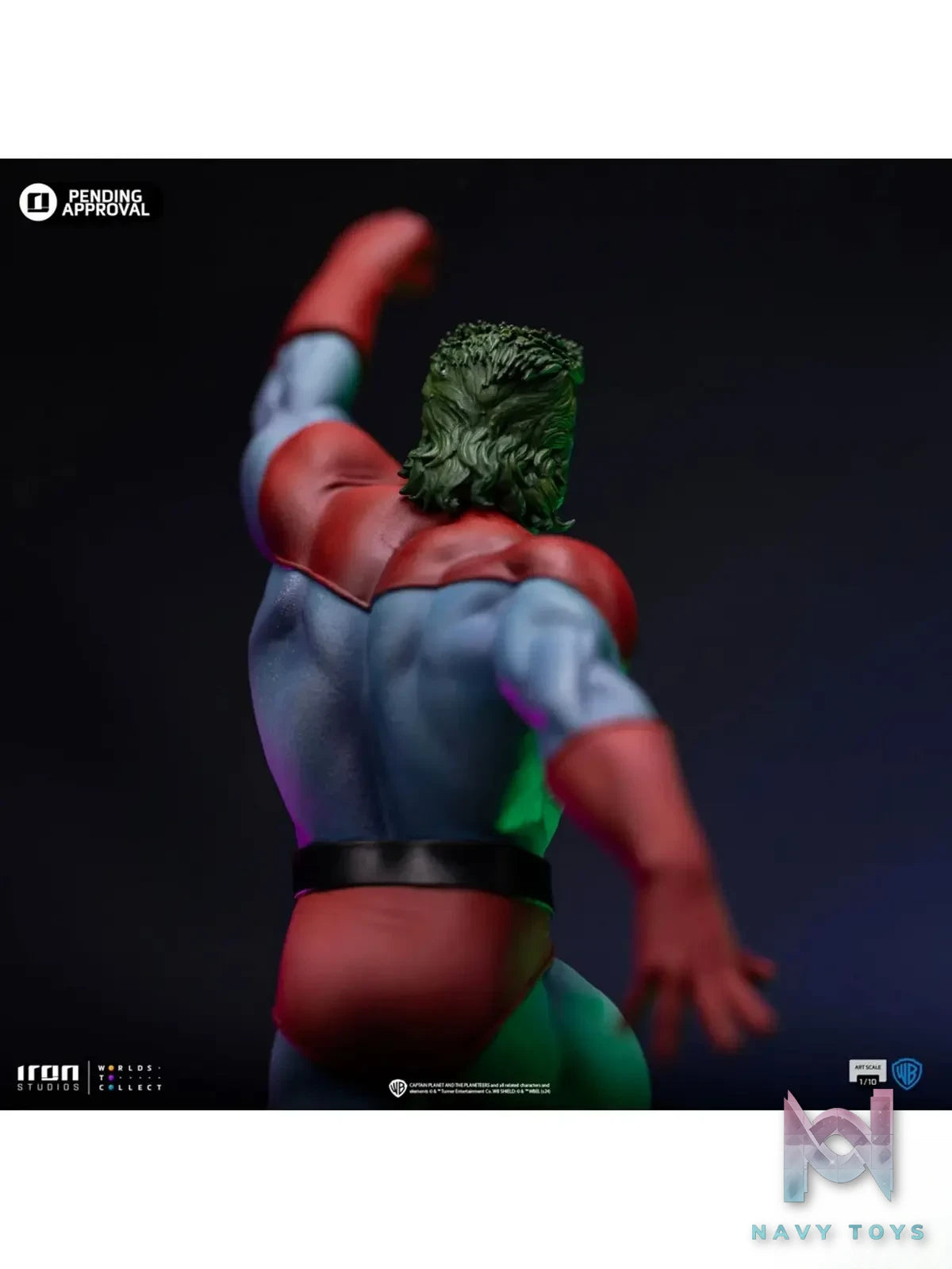 Iron Studio – Captain Planet and the Planeteers 1/10 Captain Planet Statue CAPPLT116124-10 (Licensed)