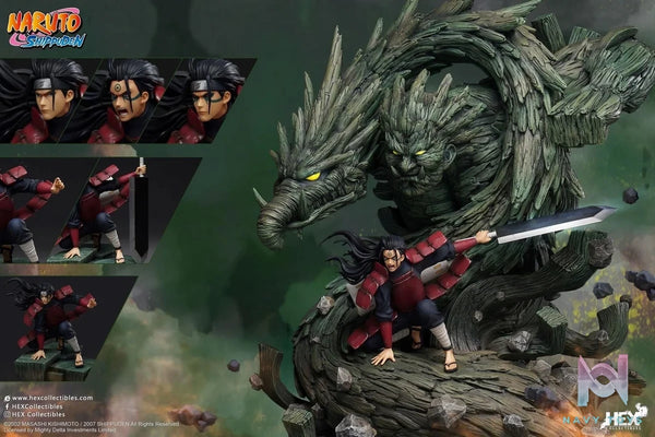 Senju Hashirama resin statue Hex collectibles anime figure