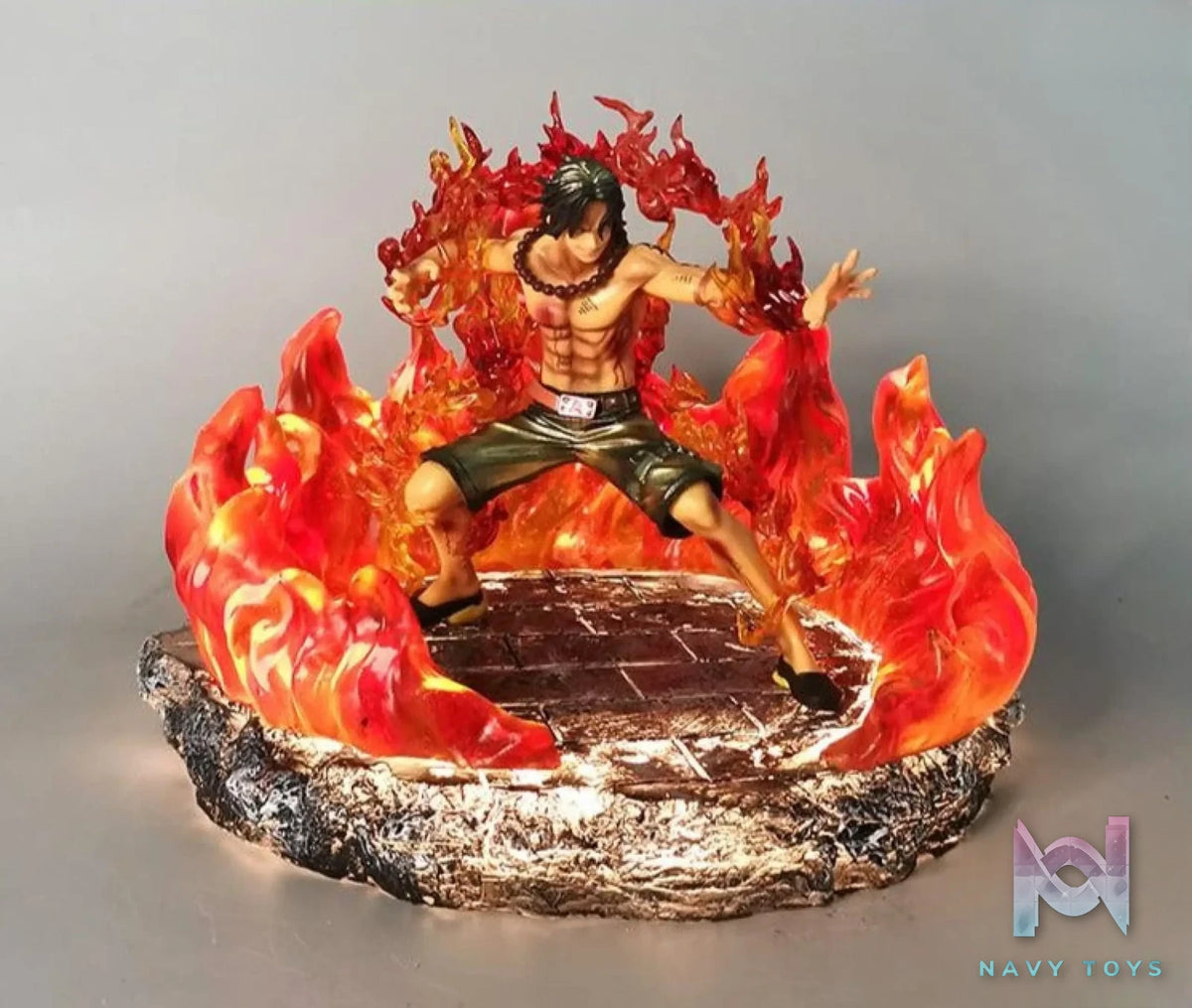 Super Studio – Fire Base with Lighting Effect Base