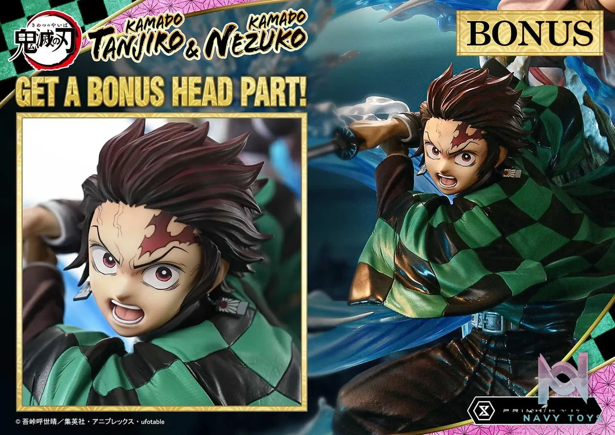 Prime 1 Studio – Demon Slayer: Kimetsu no Yaiba Kamado Tanjiro & Kamado Nezuko CMDSKY-01 CMDSKY-01UT CMDSKY-01UTS (Licensed)