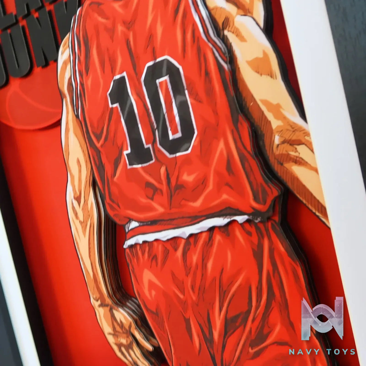 KALA HOME Studio – Hanamichi Sakuragi #02 3D Decorative Painting Slam Dunk