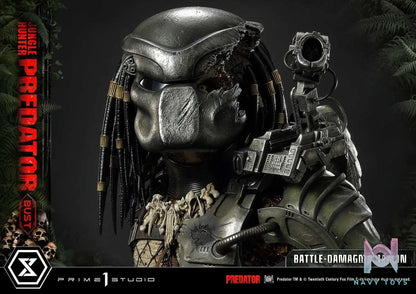 Prime 1 Studio – Premium Bust Predator (Film) Jungle Hunter Predator Battle-Damaged PBPR-03 (Licensed)