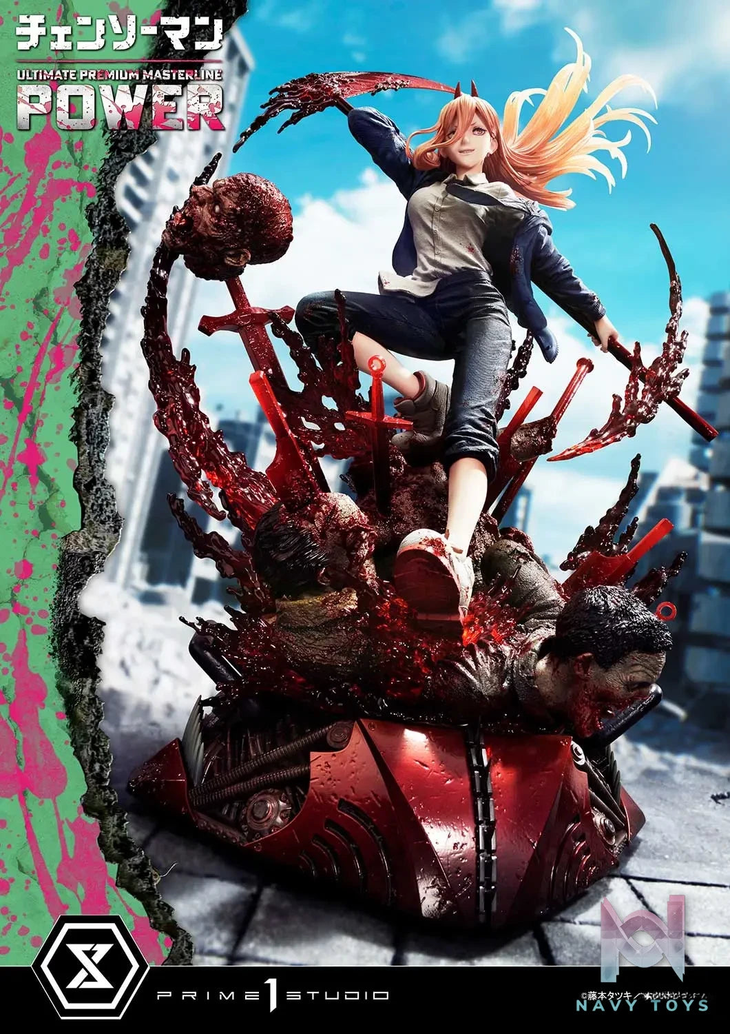 Prime 1 Studio – Ultimate Premium Masterline CHAINSAW MAN POWER UPMCSM-02 UPMCSM-02DX UPMCSM-02DXS (Licensed)