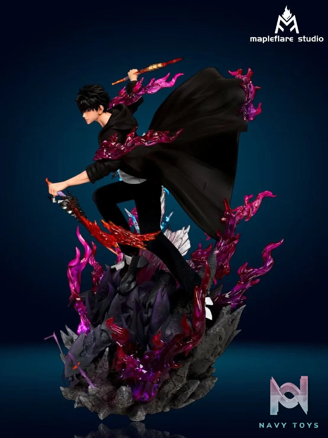 Sung Jinwoo & Cha Hae In - Solo Leveling - Mapleflare Studio resin statue Mapleflare Studio anime figure