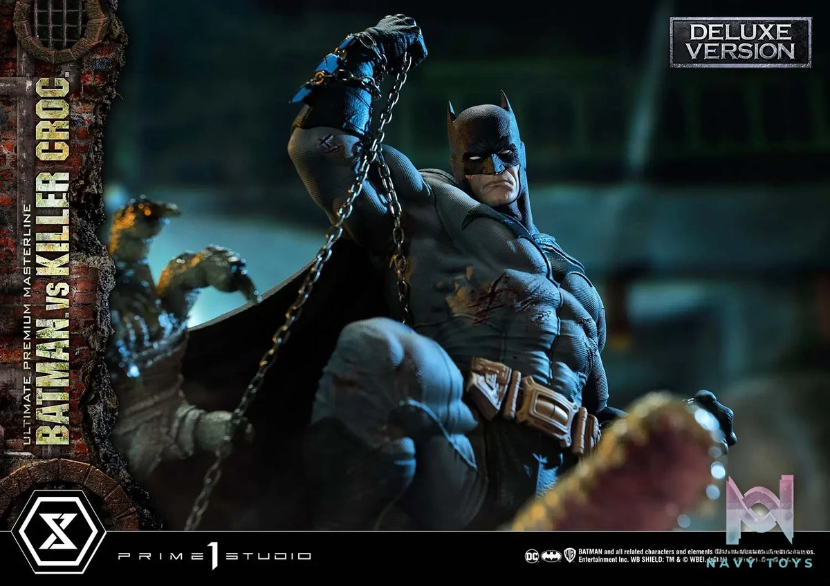 Prime 1 Studio – Ultimate Premium Masterline Batman (Comics) Batman Versus Killer Croc UPMDC-07 UPMDC-07DX UPMDC-07DXS (Licensed)
