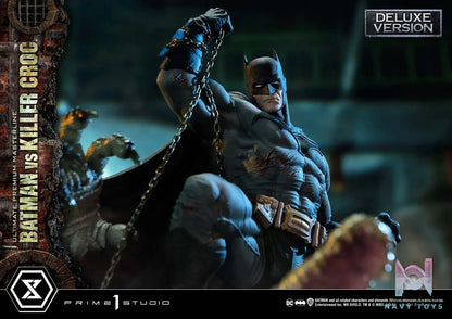 Prime 1 Studio – Ultimate Premium Masterline Batman (Comics) Batman Versus Killer Croc UPMDC-07 UPMDC-07DX UPMDC-07DXS (Licensed)