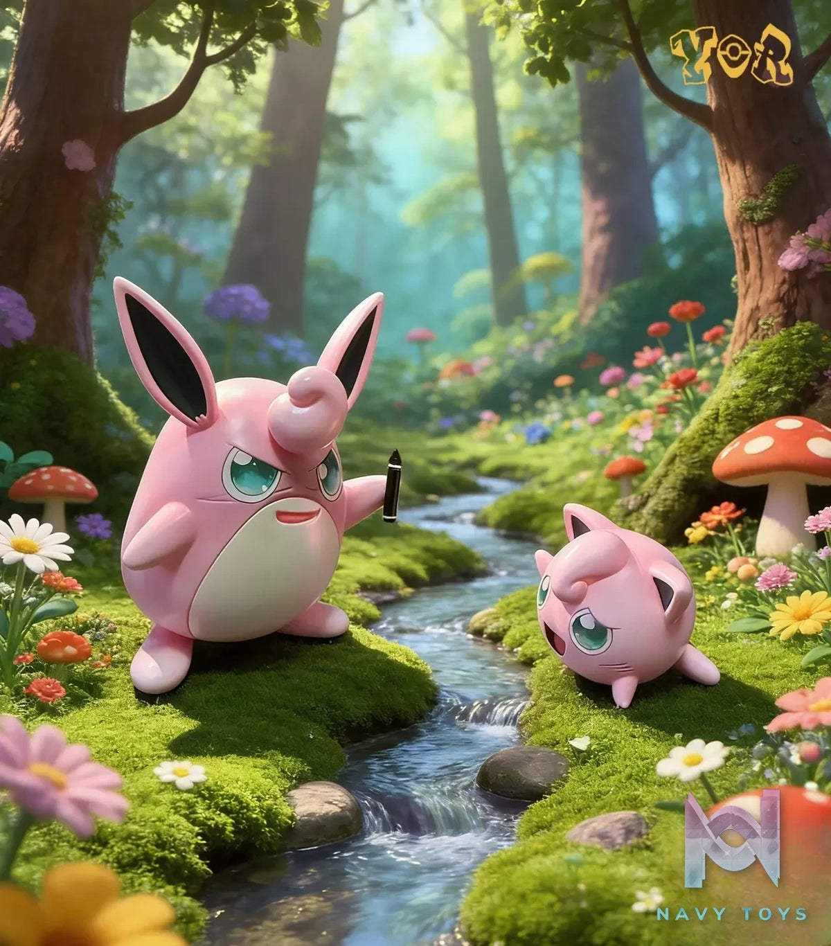 YOR Studio – Wigglytuff Evolution Set Pokémon