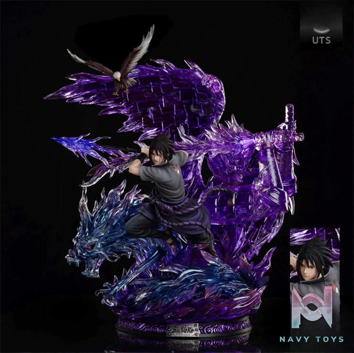 UTS Studio – Naruto Uchiha Sasuke with Susanoo