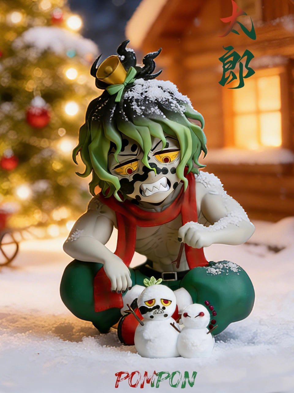 Daki & Gyutaro - Kimetsu No Yaiba - PomPon Studio resin statue Pompon studio anime figure