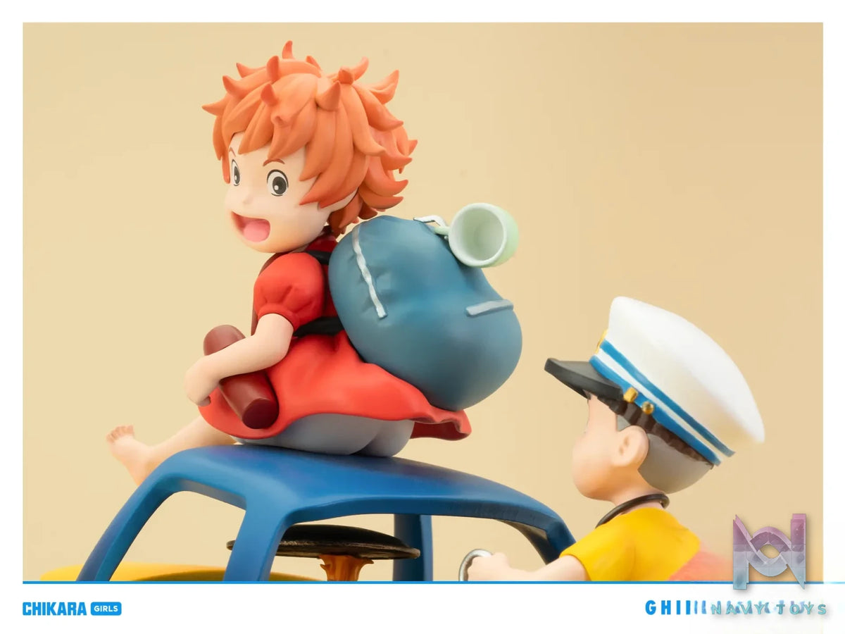 CHIKARA Studio – Ponyo on the Cliff Desktop Series Ponyo on the Cliff