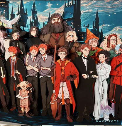 KALA HOME Studio – Harry Potter Multiple Characters #01 3Decorative Painting Harry Potter