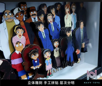 KALA HOME Studio – Detective Conan Multiple Characters #11 3D Decorative Painting Detective Conan