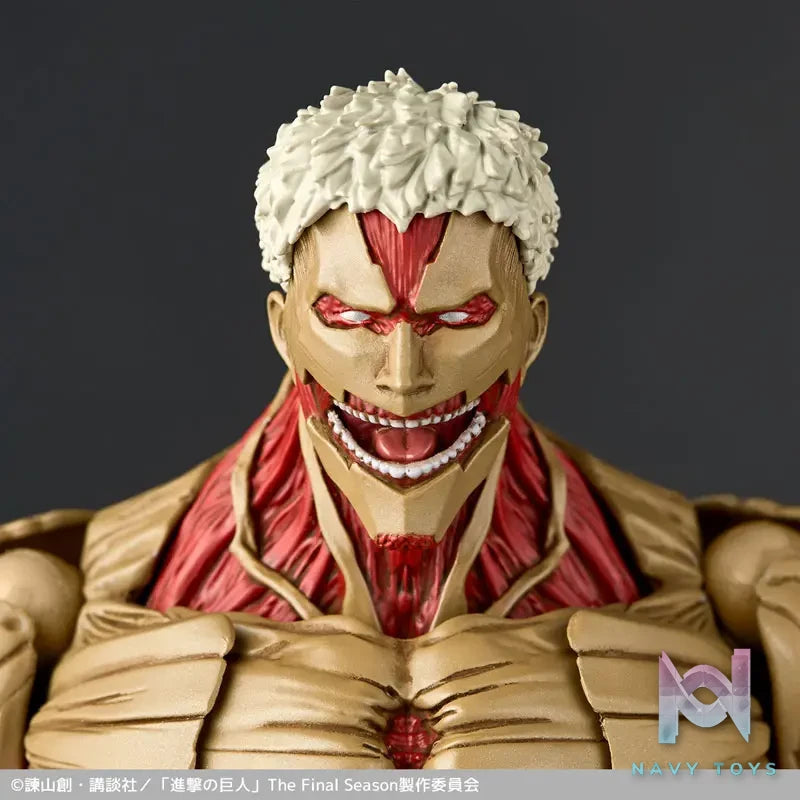 Kaiyodo – Revoltech Amazing Yamaguchi Attack on Titan Armored Titan & Female Titan (Licensed)