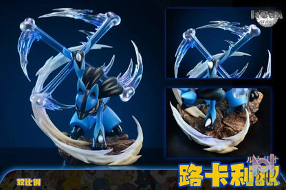 Mega Studio – Pokémon Pokédex Statue #1 Lucario