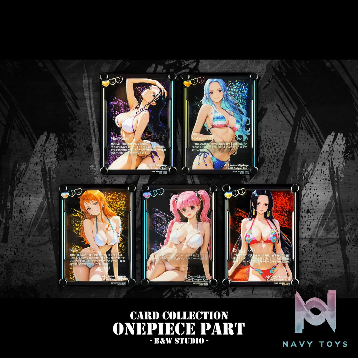 B&W Studio – Card Collection Boa Hancock ACC-005A/ACC-005B One Piece