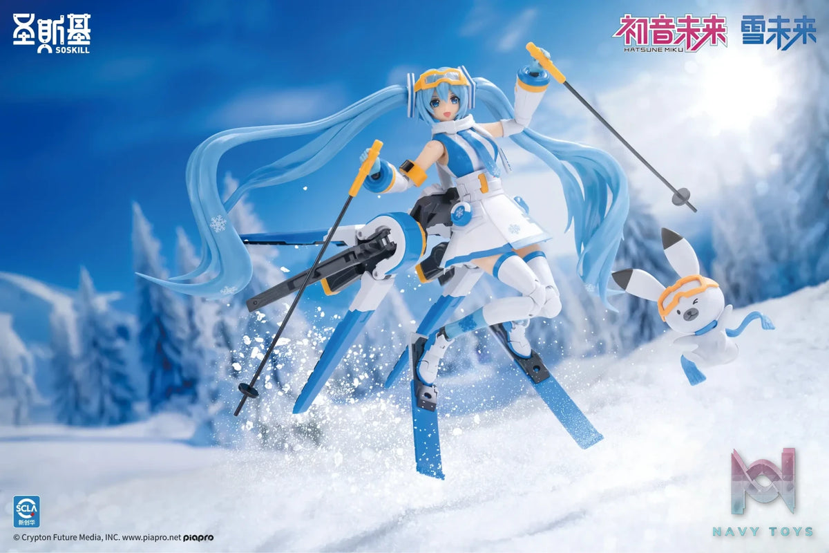 SOSKILL – Hatsune Miku Snow Miku Mecha Girl Model Kit SSK-MIKU03 (Licensed)