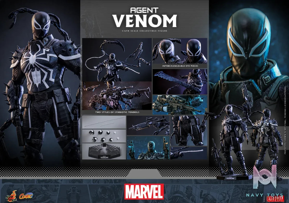 Hottoys – Marvel 1/6 CMS025 Agent Venom (Licensed)