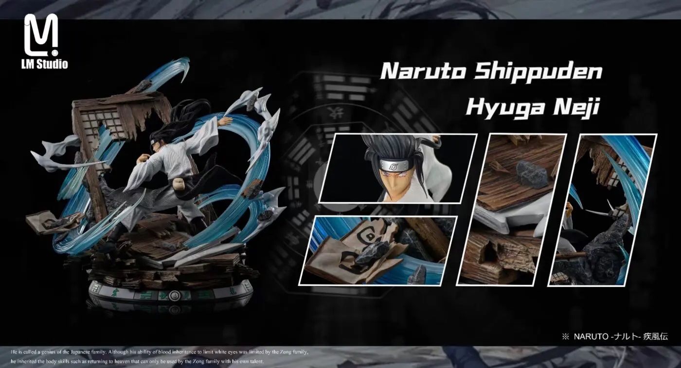 Hyuga Neji resin statue LM Studio anime figure