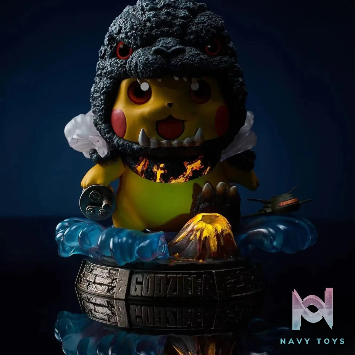 Hard Shell Studio – Pokémon Pikachu cos big monster #Limited Edition Red Lotus Godzilla