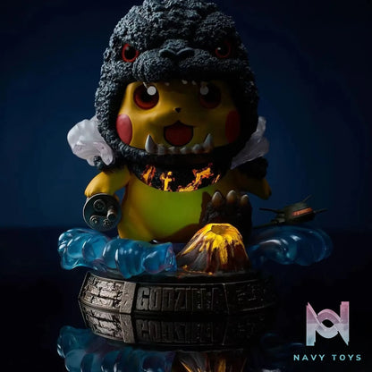 Hard Shell Studio – Pokémon Pikachu cos big monster #Limited Edition Red Lotus Godzilla