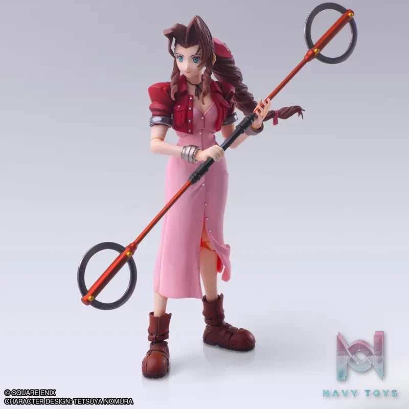 SQUARE ENIX – Final Fantasy VII Bring Arts Aerith Gainsborough Mythril Rod Ver. (Licensed)