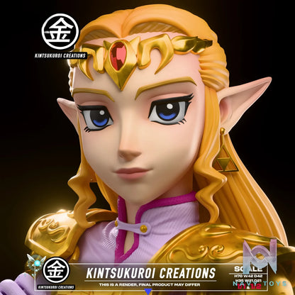 Kintsukuroi Creations Studio – ADULT ZELDA BUST The Legend of Zelda