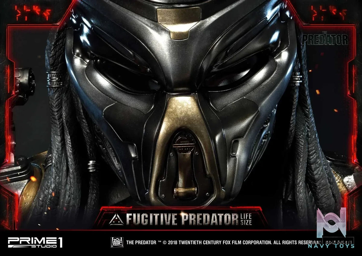 Prime 1 Studio – Life Size Bust The Predator (Film) Fugitive Predator LSTPR-01 LSTPR-01DX (Licensed)