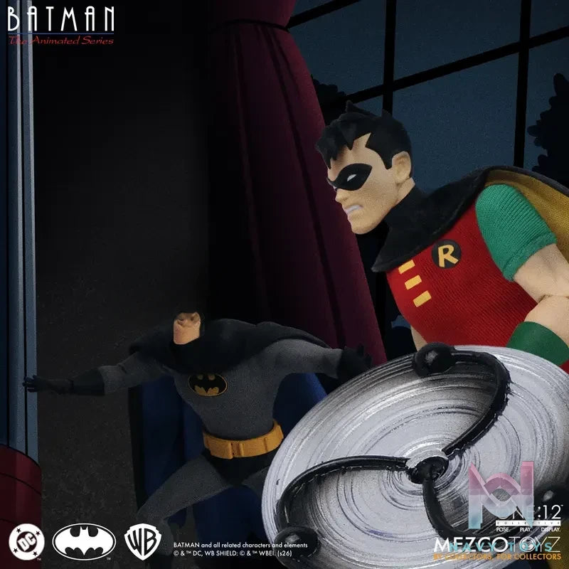Mezco Studio – 1/12 Batman: The Animated Series Robin Action Figure (Licensed)
