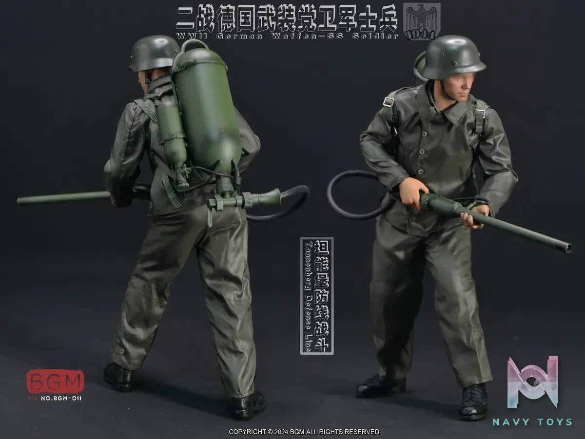 BGM Studio – 1/6 WWII German Waffen-SS Soldier Tannenberg Defense Line 1944 Accessory (Licensed)