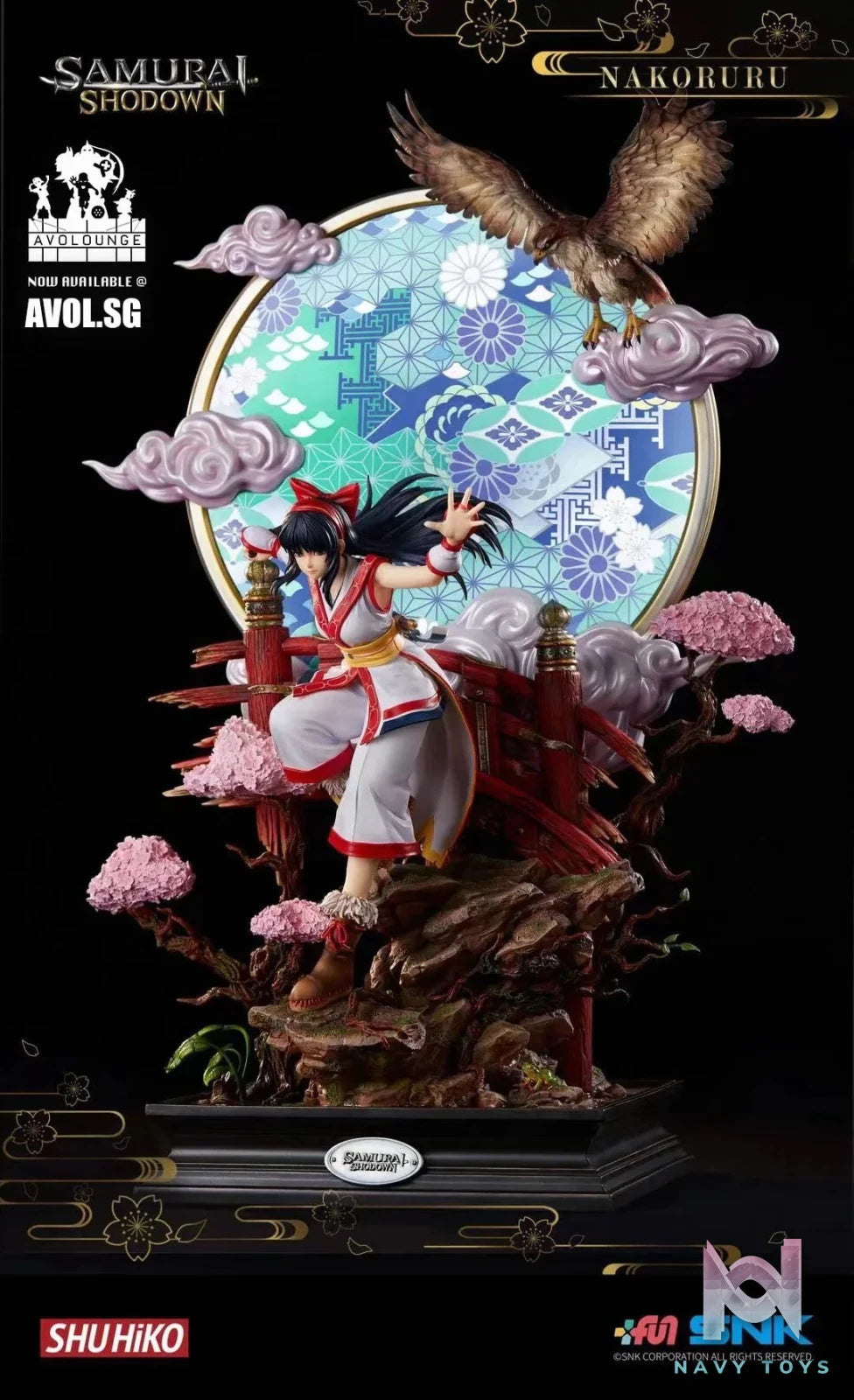 Nakoruru - Samurai Shodown - SNKxSHUHiKO resin statue SNK x SHUHIKO Studio anime figure