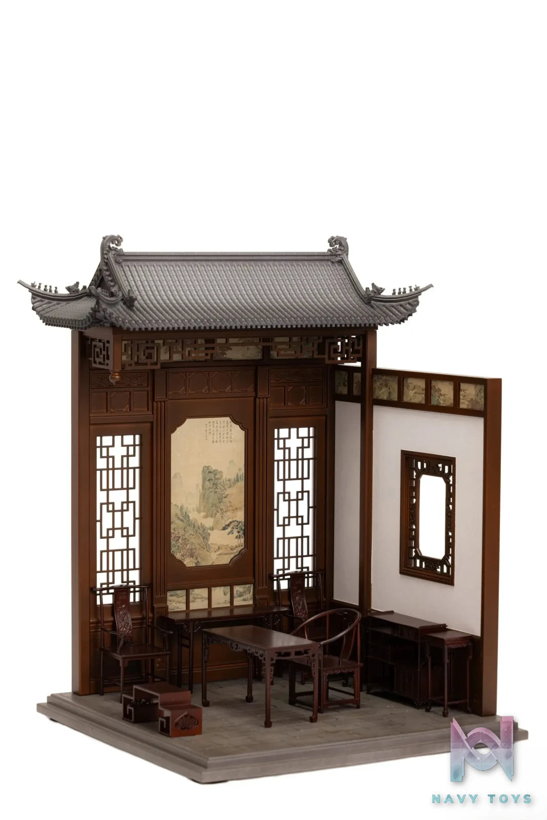 Wei Guan Zhen Mu Studio – Original Chinese Ancient Style Scenery – Zhigu Xiaozhai (Licensed)