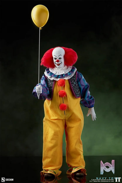 Sideshow Collectibles – It (1990) Pennywise 1/6 Scale Action Figure 100479 (Licensed)