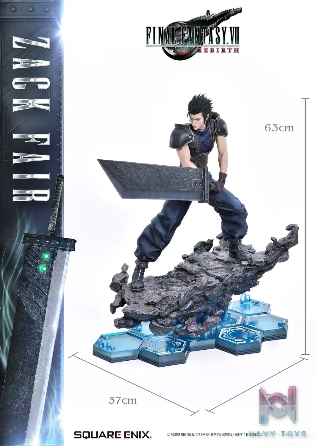 Prime 1 Studio & SQUARE ENIX – SQUARE ENIX MASTERLINE FINAL FANTASY VII REBIRTH 1/4 Scale Zack Fair SEM-09 SEM-09DX (Licensed)