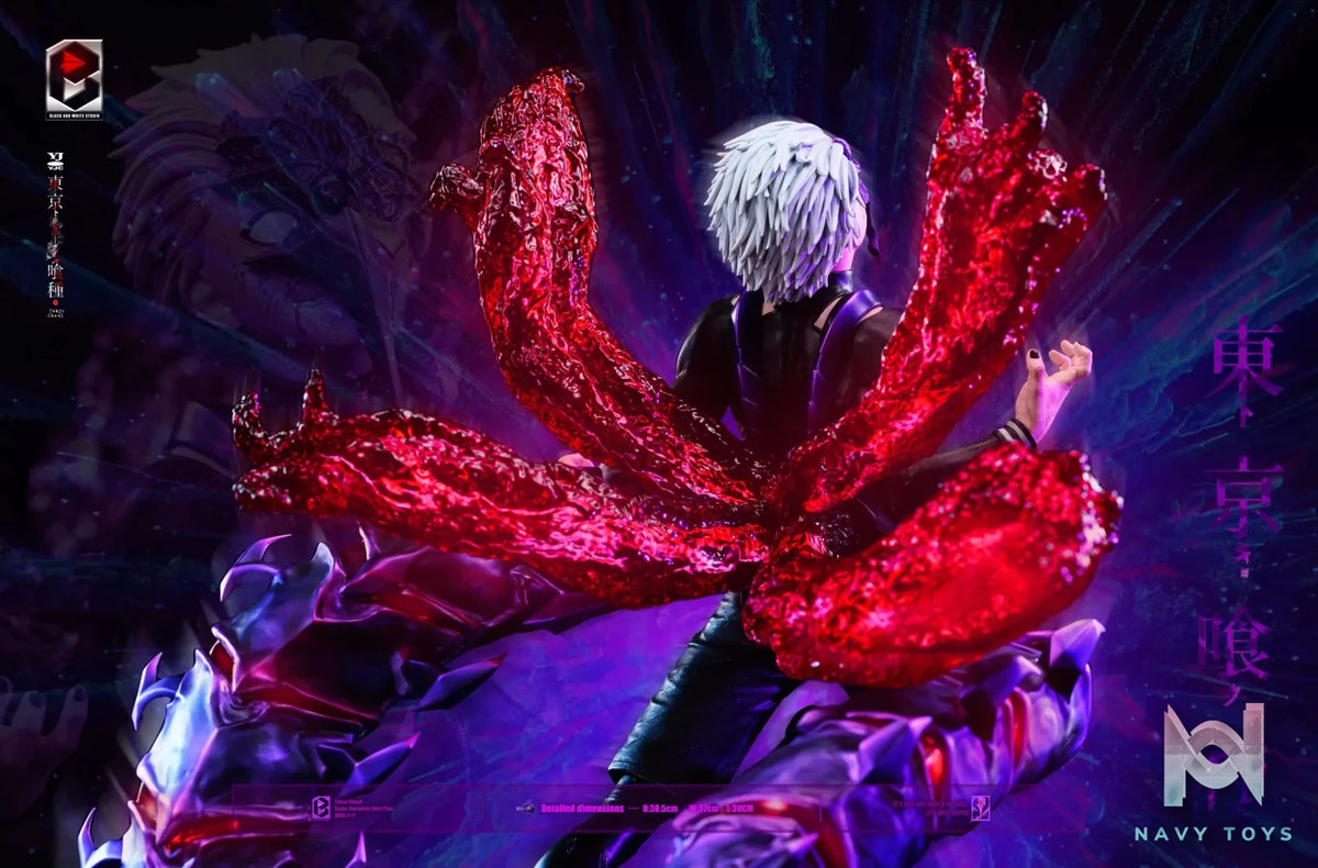 Black and white Studio – Tokyo Ghoul Ken Kaneki Centipede Form