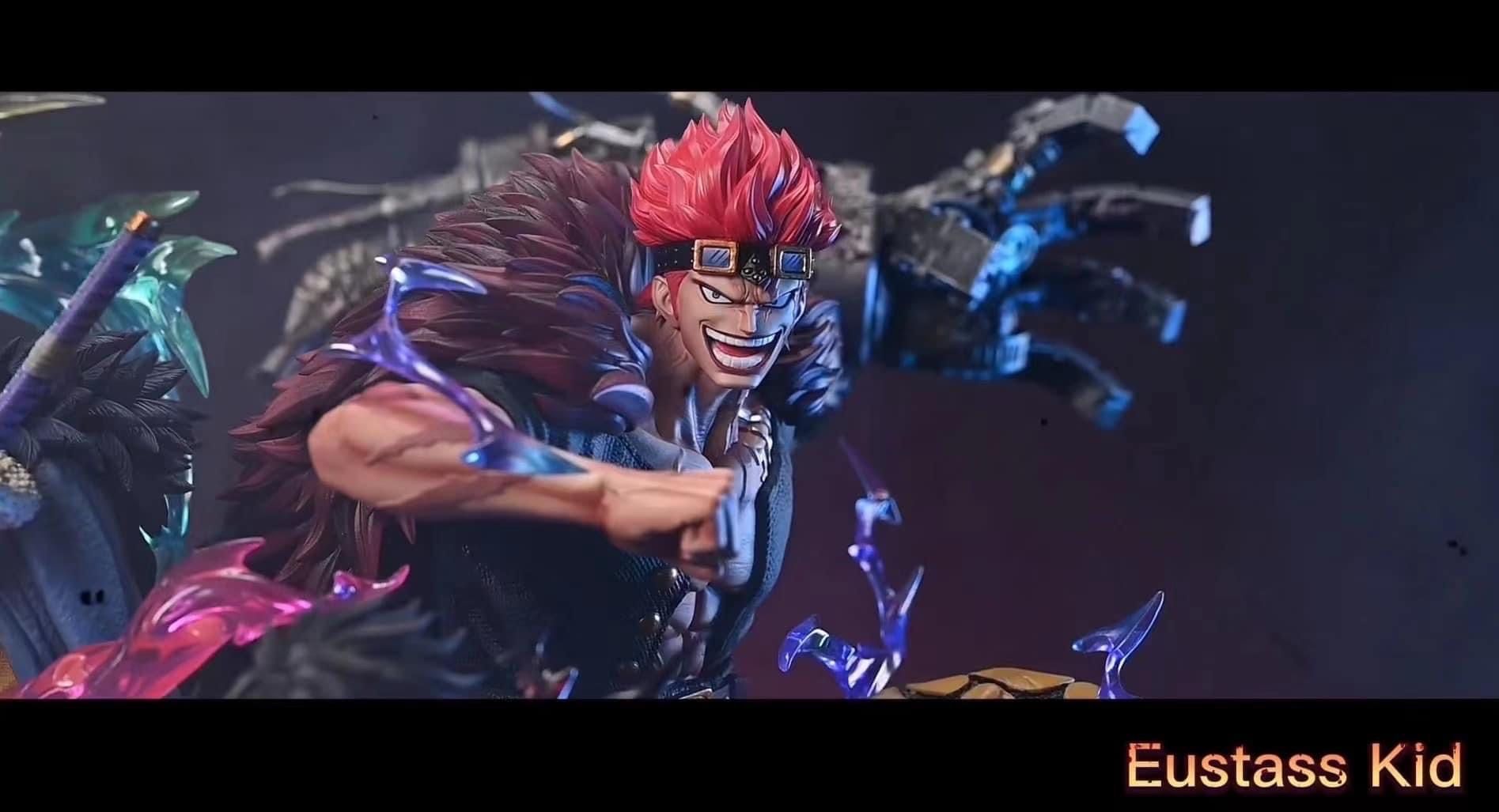 Luffy x Law x Kid resin statue Lx Studio anime figure