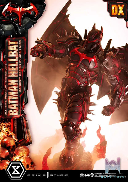 Prime 1 Studio – Ultimate Premium Masterline Batman (Comics) Batman Hellbat Concept Design by Josh Nizzi UPMDC-06 UPMDC-06DX UPMDC-06DXS (Licensed)