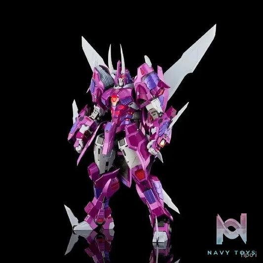 Sentinel Studio X Flametoys – Kuro Kara Kuri Transformers Cyclonus Action Figure (Licensed)