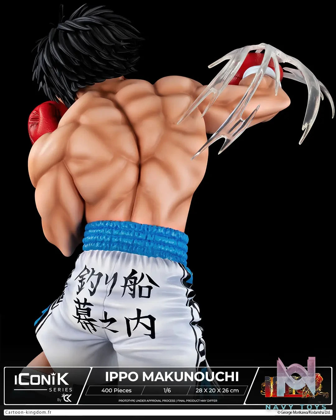 Cartoon Kingdom Studio – Hajime no Ippo – Makunouchi Ippo Iconik 1/6 Statue (Licensed)
