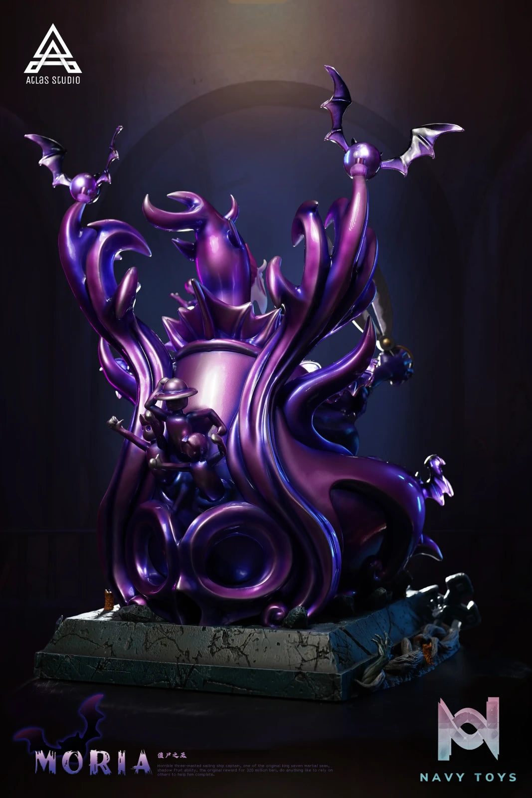 Atlas Studio – One Piece Shichibukai Sitting Gekko Moria