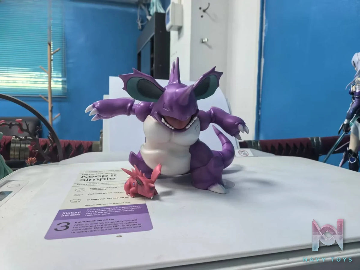 Wu Liao Zuo Fang Studio – Nidoking X Nidoran Pokémon