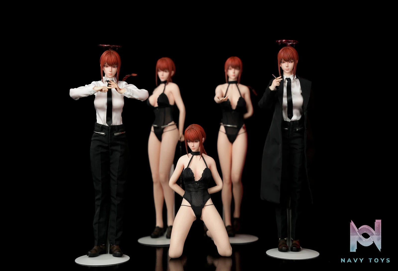 BoxQi Studio – 1/6 Makima Platinum Silicone Articulated Action Figure Chainsaw Man
