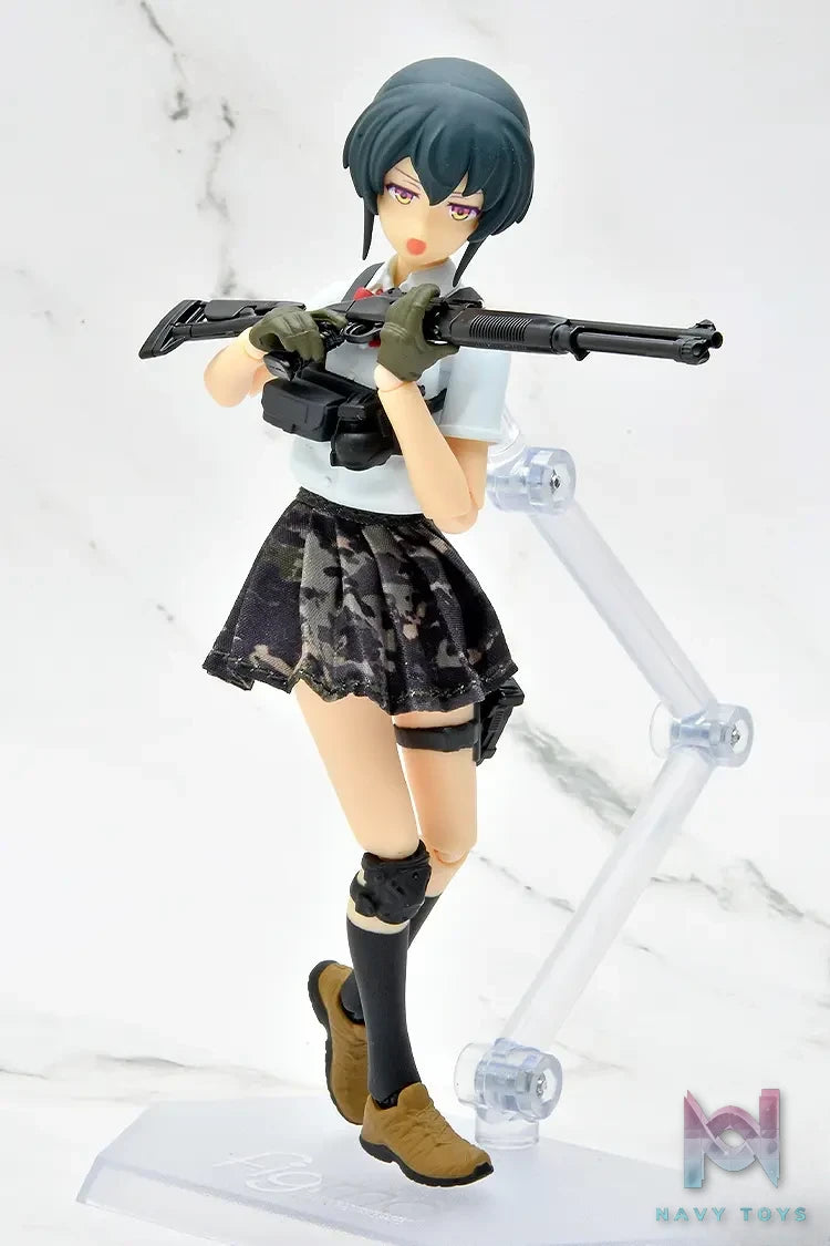 Tomytec – figma LittleArmory Armed JK: Variant D2 X E2 X F2 X figmaPLUS LittleArmory Armed JK Variant Loadout Set 4, Code: URBEX (Licensed)