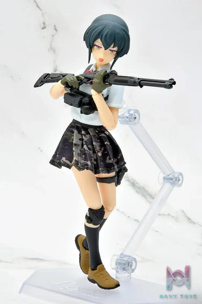 Tomytec – figma LittleArmory Armed JK: Variant D2 X E2 X F2 X figmaPLUS LittleArmory Armed JK Variant Loadout Set 4, Code: URBEX (Licensed)