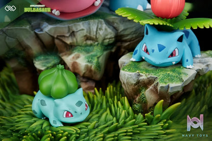 Infinite Studio – Pokémon Bulbasaur evolution group