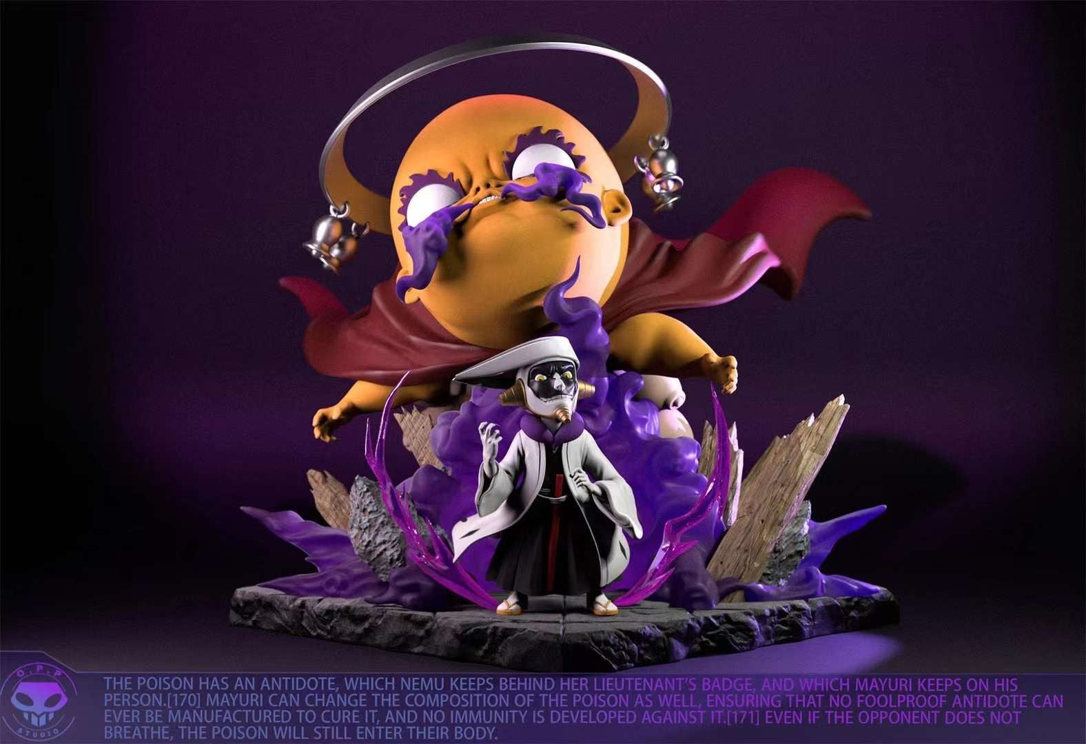 Mayuri Kurotsuchi - Bleach - OPPS Studio resin statue OPPS Studio anime figure