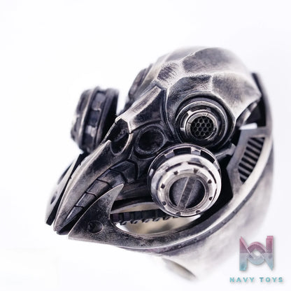 Raven Studio (silver jewelry) – Original Exclusive “Eclipse” Steampunk Cyberpunk Mechanical Raven Ring